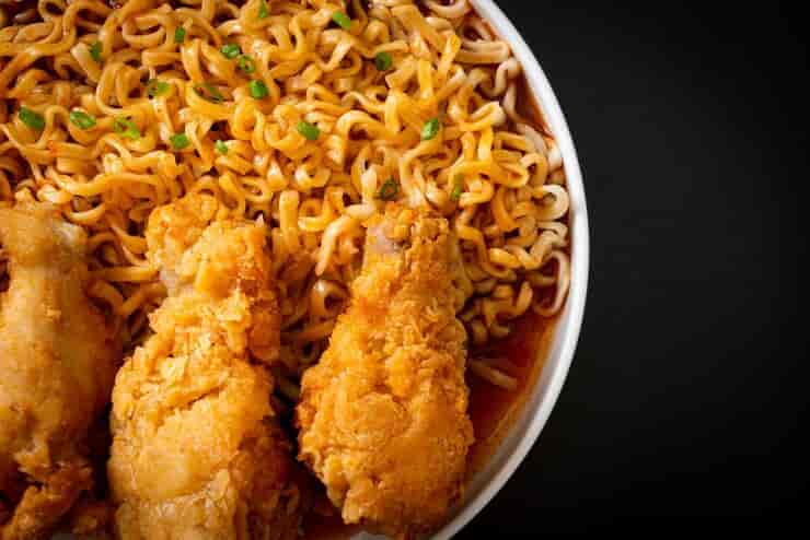 نودل  گوشت مرغ + فروش عمده